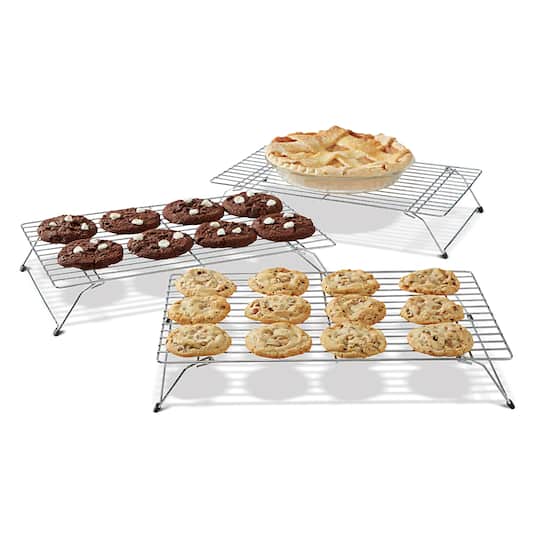 6 Packs: 3 ct. (18 total) Stackable Cooling Racks by Celebrate It™